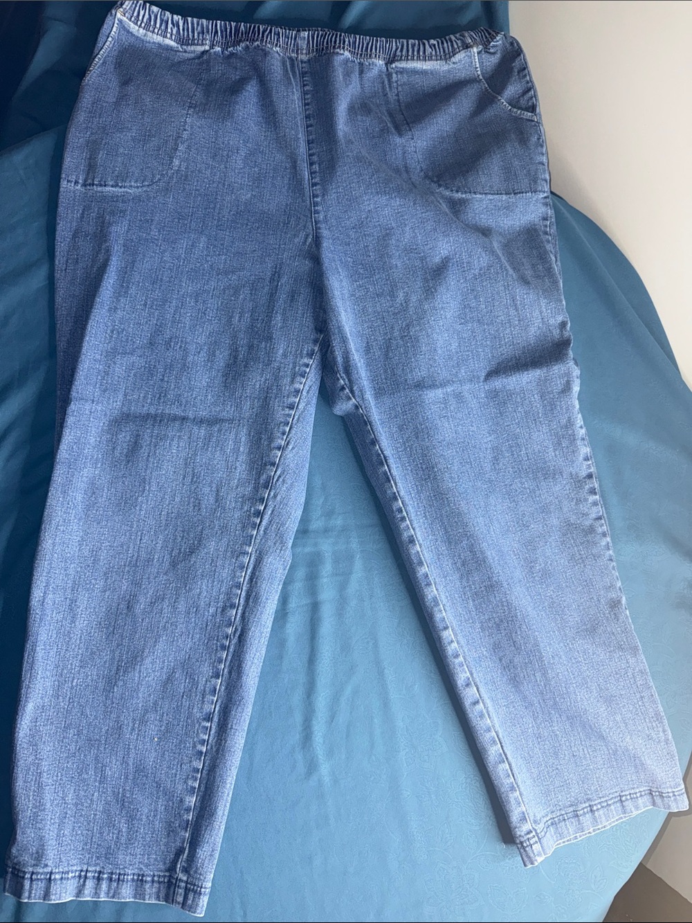 croft & barrow Light Blue Straight Leg Jeans